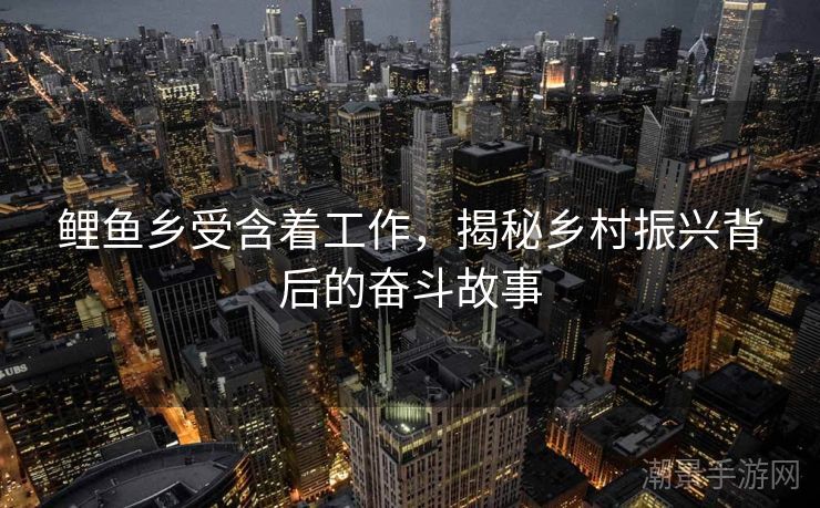 鲤鱼乡受含着工作，揭秘乡村振兴背后的奋斗故事