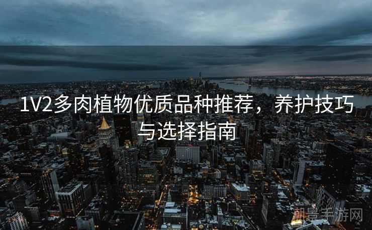 1V2多肉植物优质品种推荐，养护技巧与选择指南