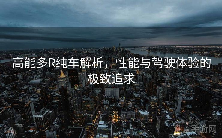 高能多R纯车解析，性能与驾驶体验的极致追求