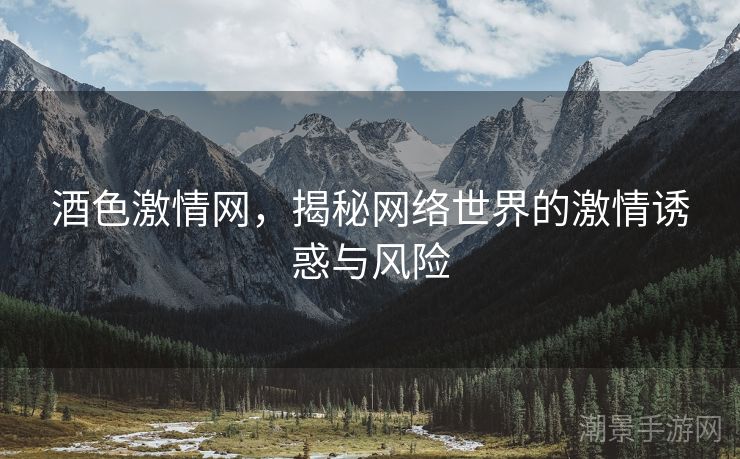 酒色激情网，揭秘网络世界的激情诱惑与风险