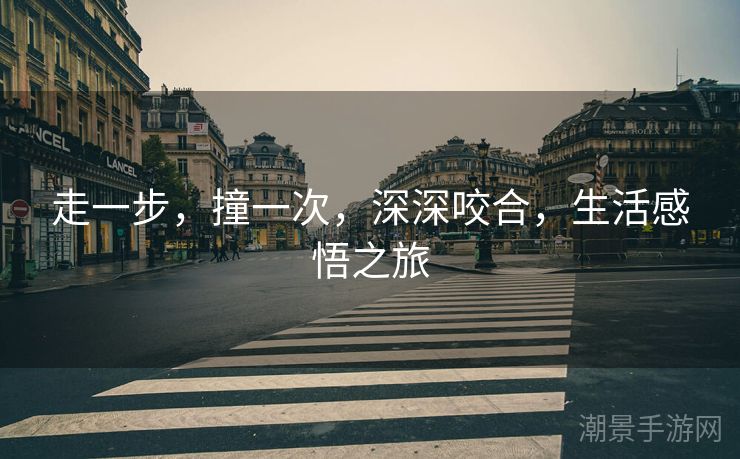 走一步，撞一次，深深咬合，生活感悟之旅