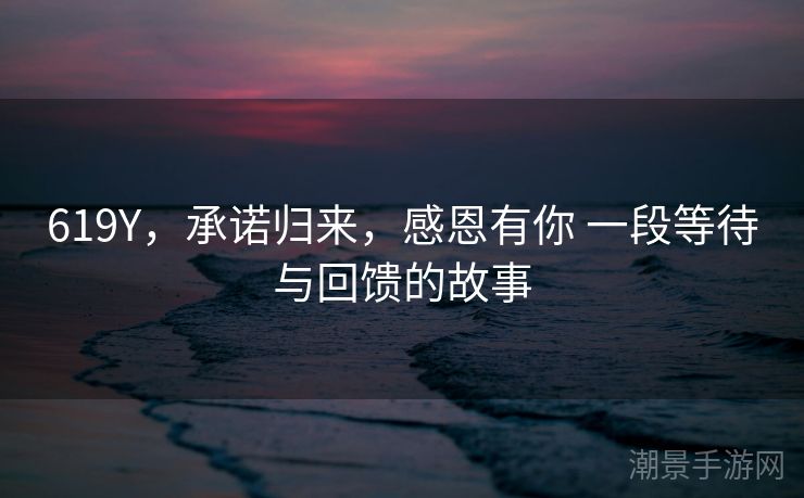 619Y，承诺归来，感恩有你 一段等待与回馈的故事