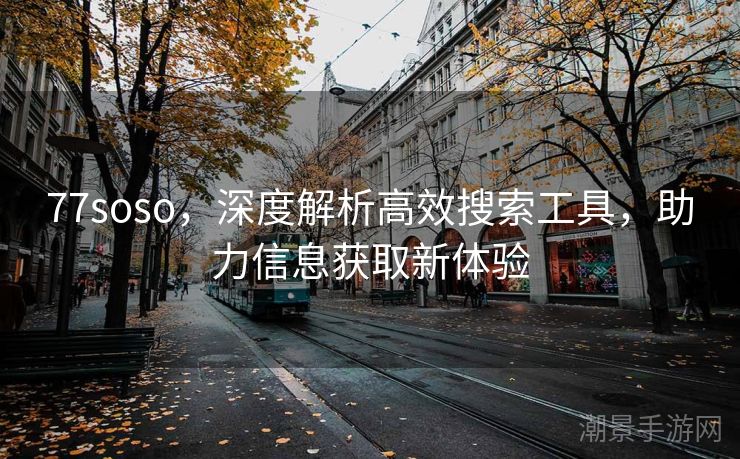 77soso，深度解析高效搜索工具，助力信息获取新体验