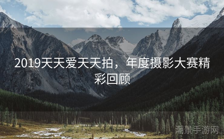 2019天天爱天天拍，年度摄影大赛精彩回顾