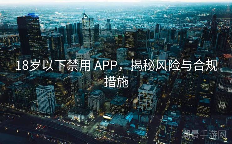 18岁以下禁用 APP，揭秘风险与合规措施