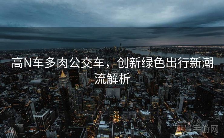 高N车多肉公交车，创新绿色出行新潮流解析