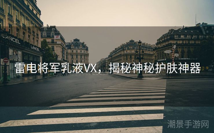 雷电将军乳液VX，揭秘神秘护肤神器
