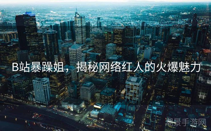 B站暴躁姐，揭秘网络红人的火爆魅力