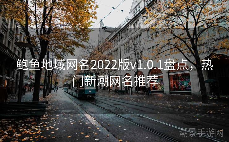 鲍鱼地域网名2022版v1.0.1盘点，热门新潮网名推荐