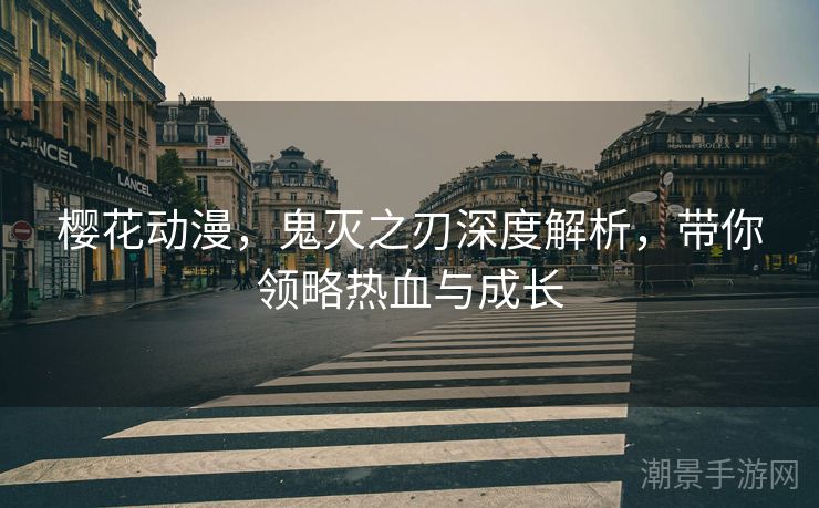 樱花动漫，鬼灭之刃深度解析，带你领略热血与成长