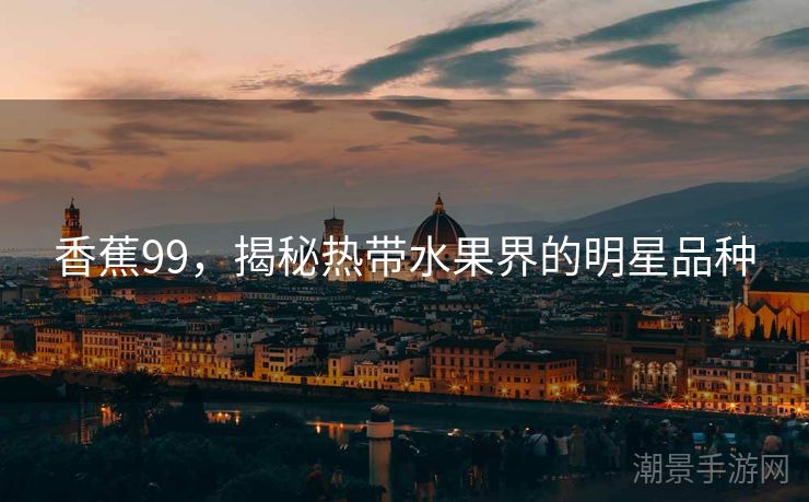 香蕉99，揭秘热带水果界的明星品种