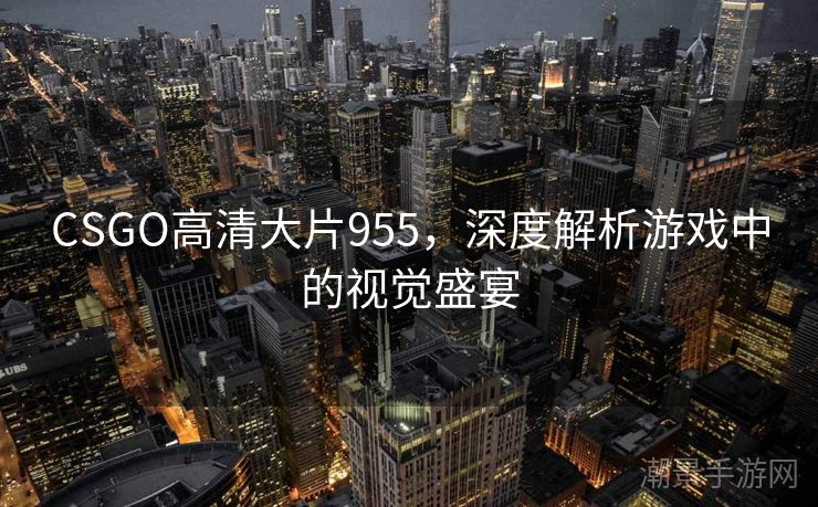 CSGO高清大片955，深度解析游戏中的视觉盛宴