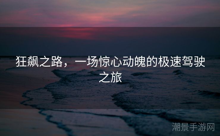 狂飙之路，一场惊心动魄的极速驾驶之旅