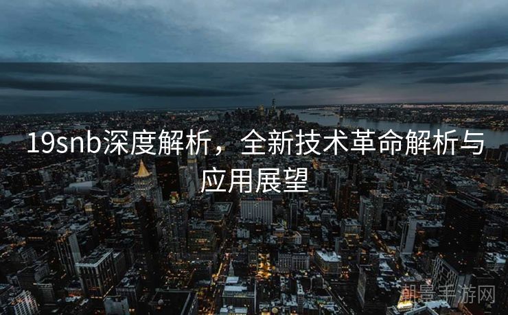 19snb深度解析，全新技术革命解析与应用展望