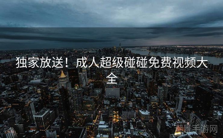 独家放送！成人超级碰碰免费视频大全
