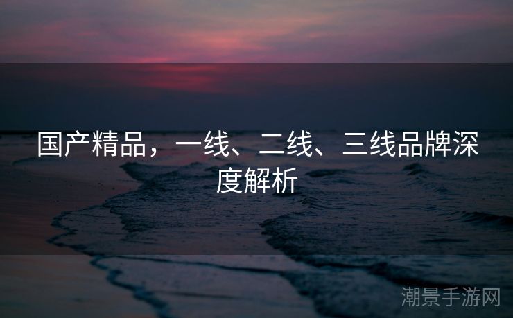 国产精品，一线、二线、三线品牌深度解析
