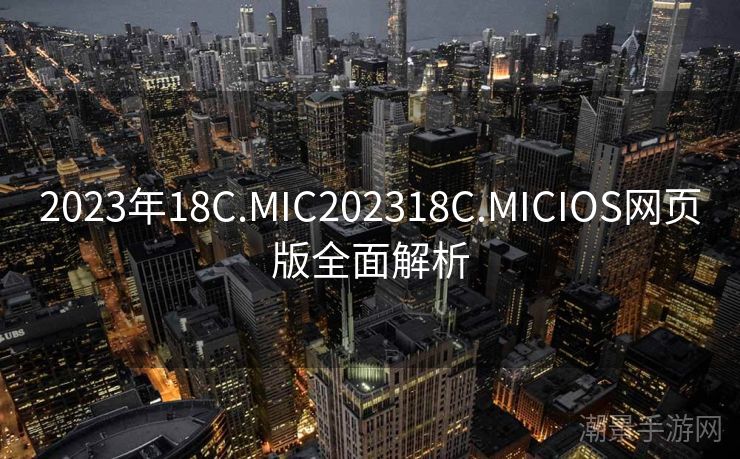 2023年18C.MIC202318C.MICIOS网页版全面解析