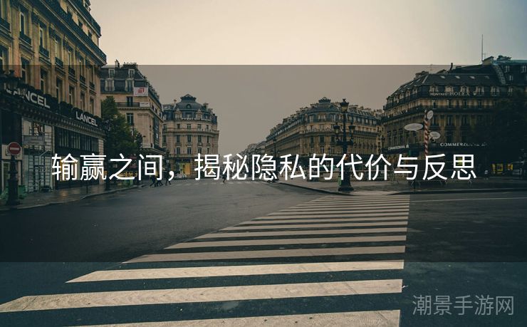 输赢之间，揭秘隐私的代价与反思