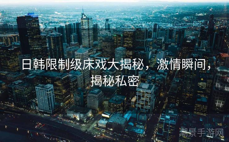 日韩限制级床戏大揭秘，激情瞬间，揭秘私密