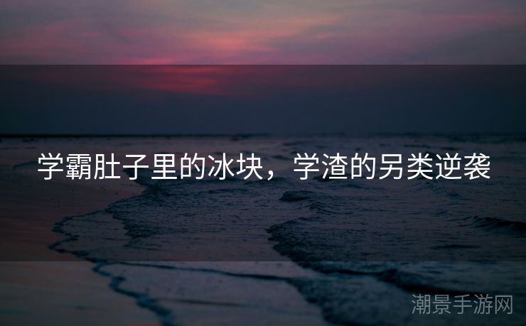 学霸肚子里的冰块，学渣的另类逆袭