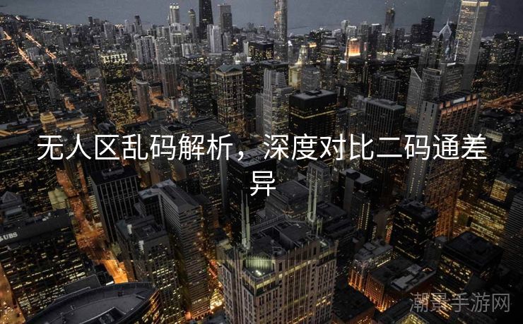 无人区乱码解析，深度对比二码通差异
