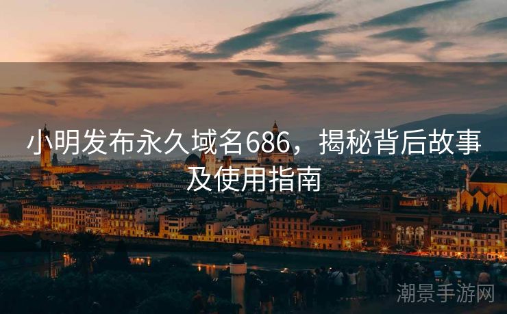 小明发布永久域名686，揭秘背后故事及使用指南