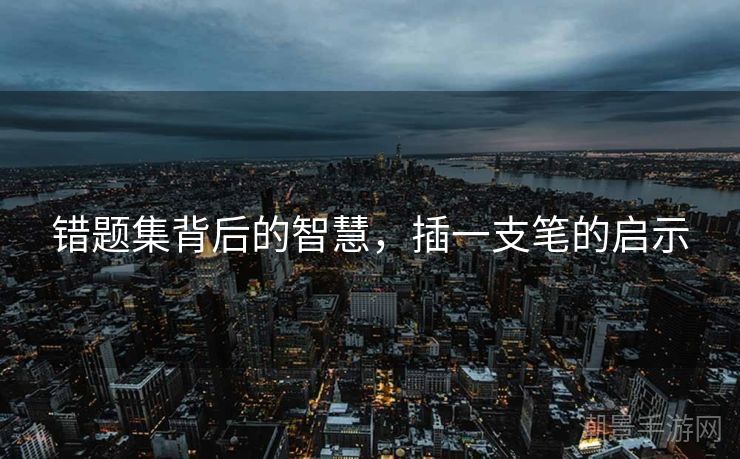 错题集背后的智慧，插一支笔的启示