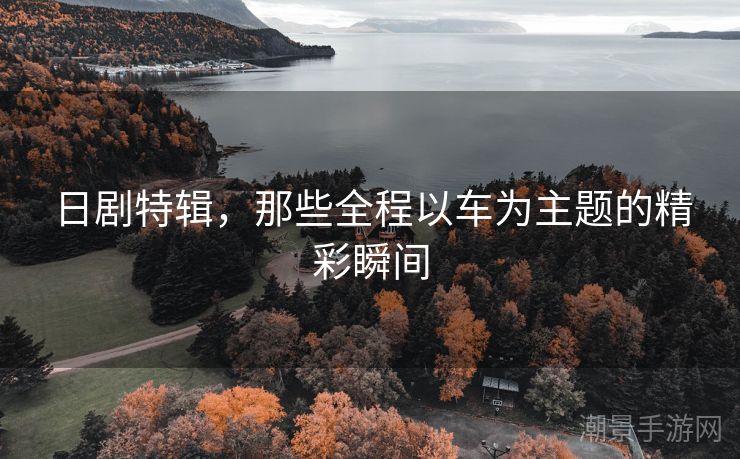 日剧特辑，那些全程以车为主题的精彩瞬间