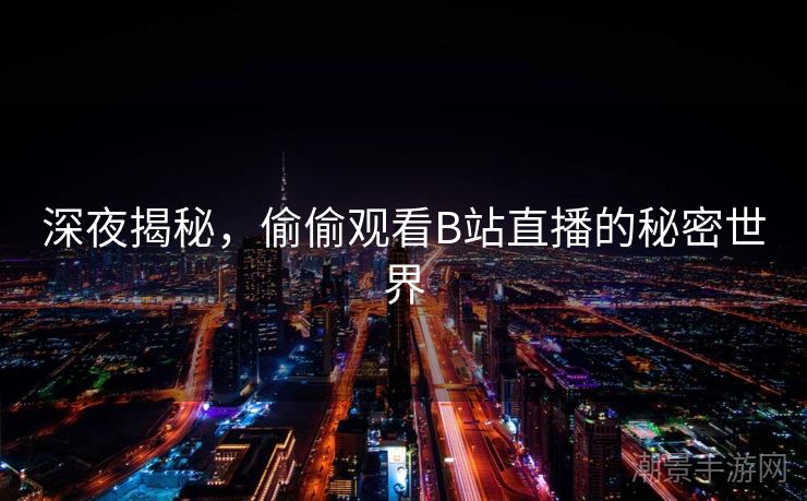 深夜揭秘，偷偷观看B站直播的秘密世界