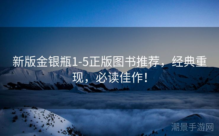 新版金银瓶1-5正版图书推荐，经典重现，必读佳作！