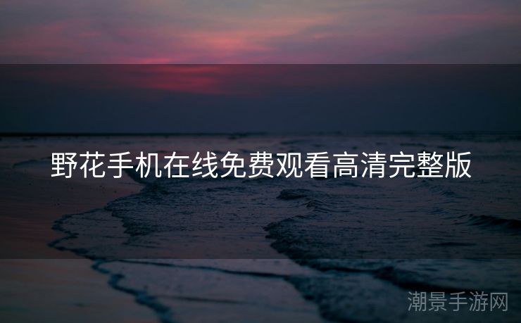 野花手机在线免费观看高清完整版