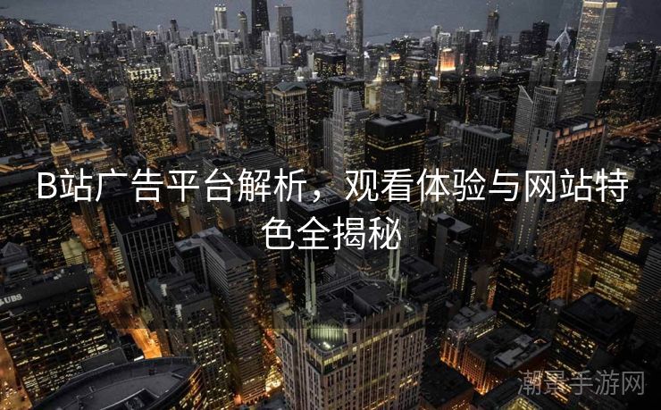 B站广告平台解析，观看体验与网站特色全揭秘