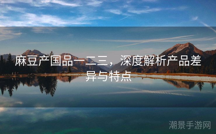 麻豆产国品一二三，深度解析产品差异与特点