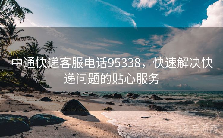 中通快递客服电话95338，快速解决快递问题的贴心服务