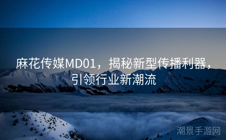 麻花传媒MD01，揭秘新型传播利器，引领行业新潮流