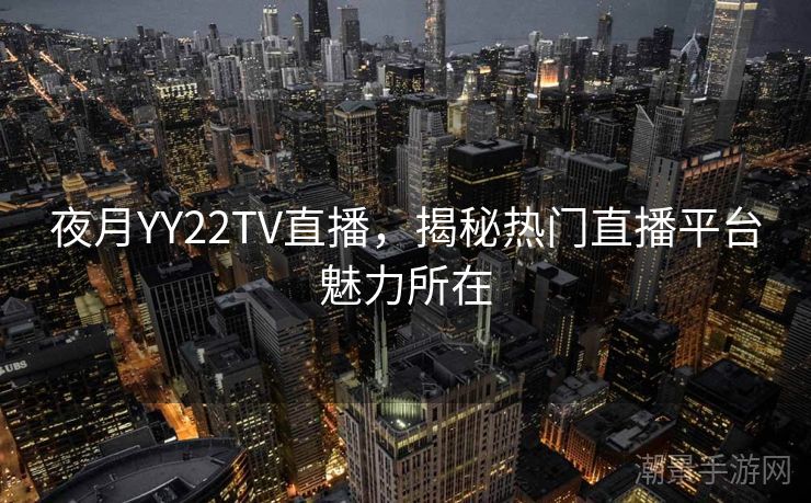 夜月YY22TV直播，揭秘热门直播平台魅力所在