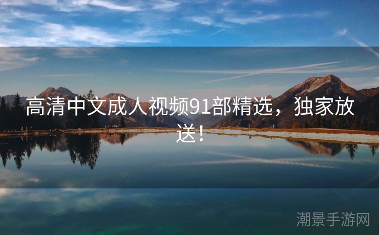 高清中文成人视频91部精选，独家放送！
