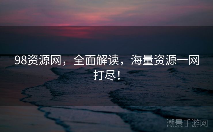 98资源网，全面解读，海量资源一网打尽！
