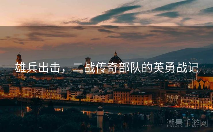 雄兵出击，二战传奇部队的英勇战记