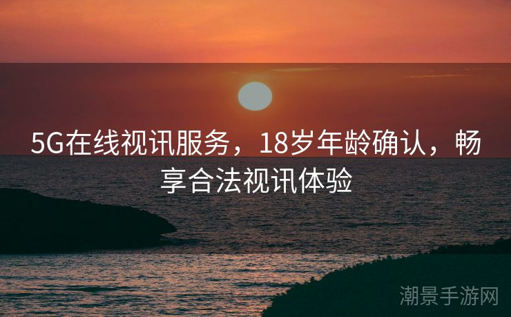 5G在线视讯服务，18岁年龄确认，畅享合法视讯体验